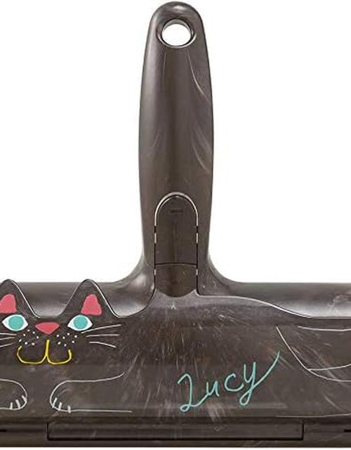 Load image into Gallery viewer, Pet Hair Remover Roller - Lint Roller for Pet Hair - Self-Cleaning Dog &amp; Cat Hair Remover - Clean Furniture, Carpets, Bedding, Clothing and More. Grey
